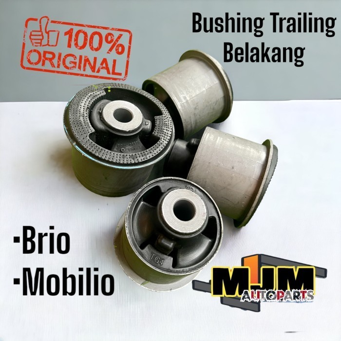 Bushing trailing belakang mobilio brio