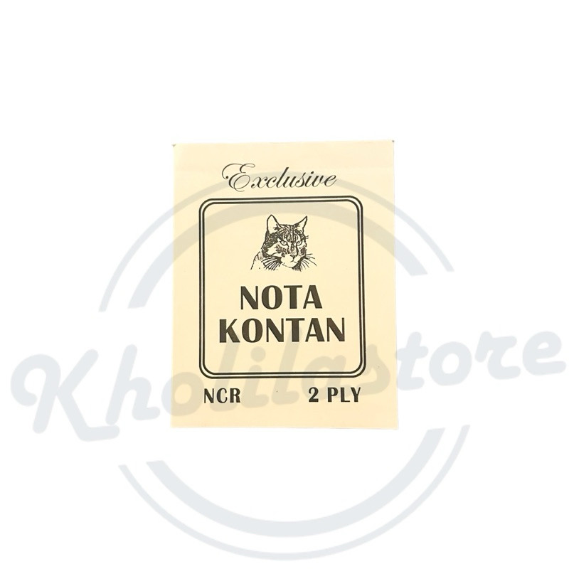 

Ready Nota Kontan Kecil Ncr 2 Ply Exclusive Isi 10 Pcs Best Quality