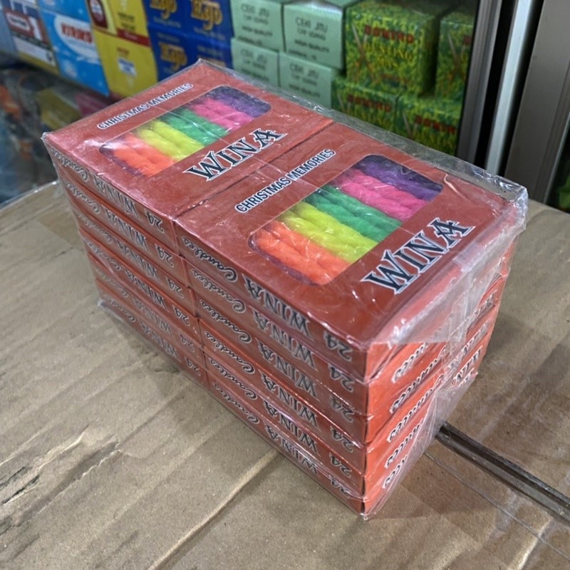 

Terbaru (12 Pack) Lilin Ulir Wina / Lilin Ulang Tahun Spiral Ready