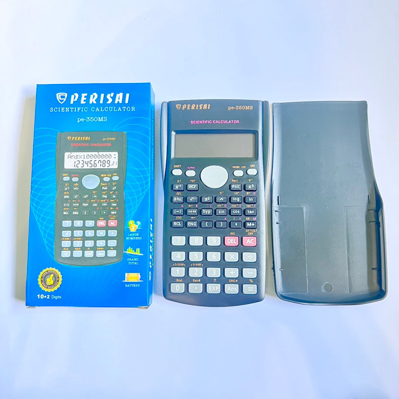 

New Calculator Kalkulator Perisai 12 Digits Pe-350Ms Best Seller