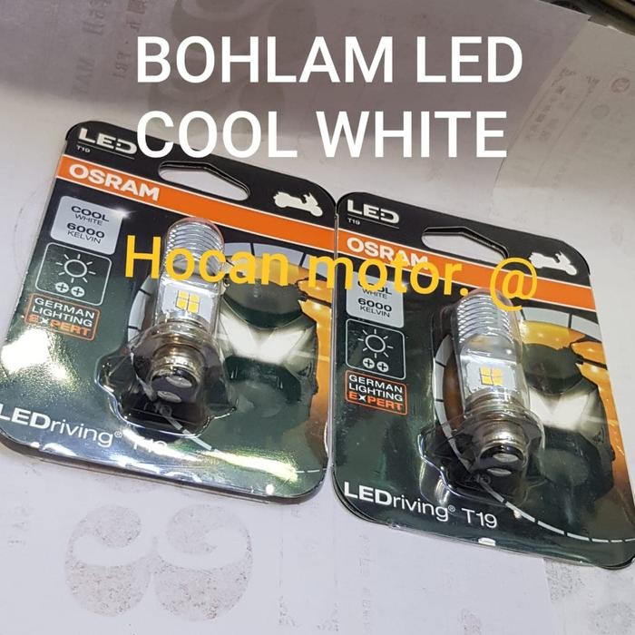 BOHLAM LAMPU DEPAN OSRAM LED PUTIH VARIO 125 OLD SUPRA X 125 VARIO 110 rans