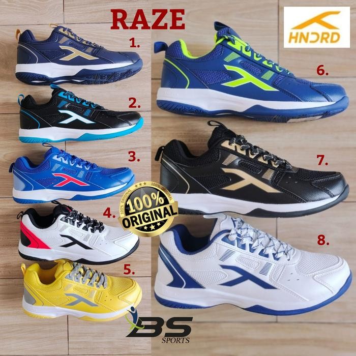 NEW SEPATU BADMINTON HUNDRED RAZE HNDRD RAZE ORIGINAL