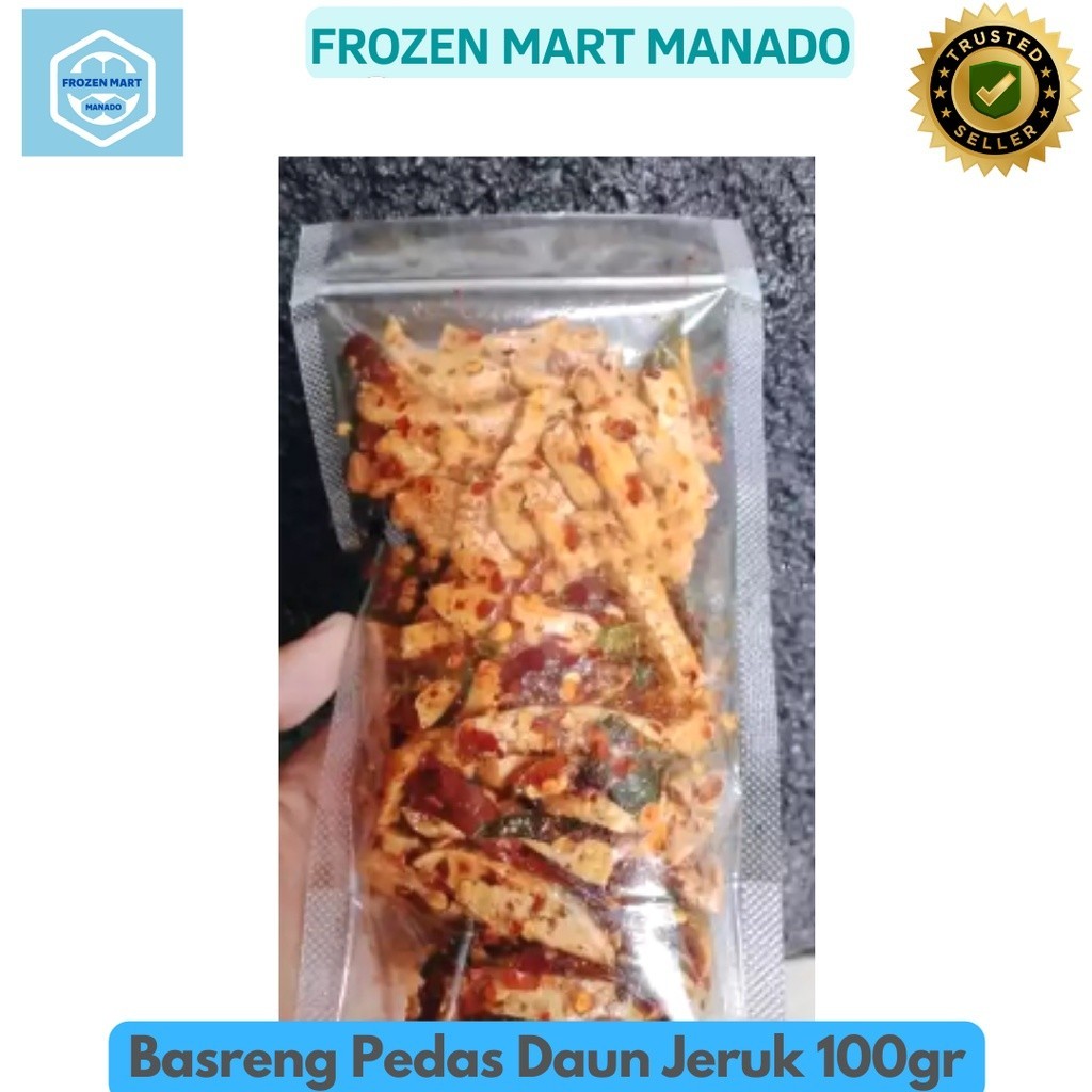 

Basreng Pedas Daun Jeruk 100gr - Frozen Food Tomohon
