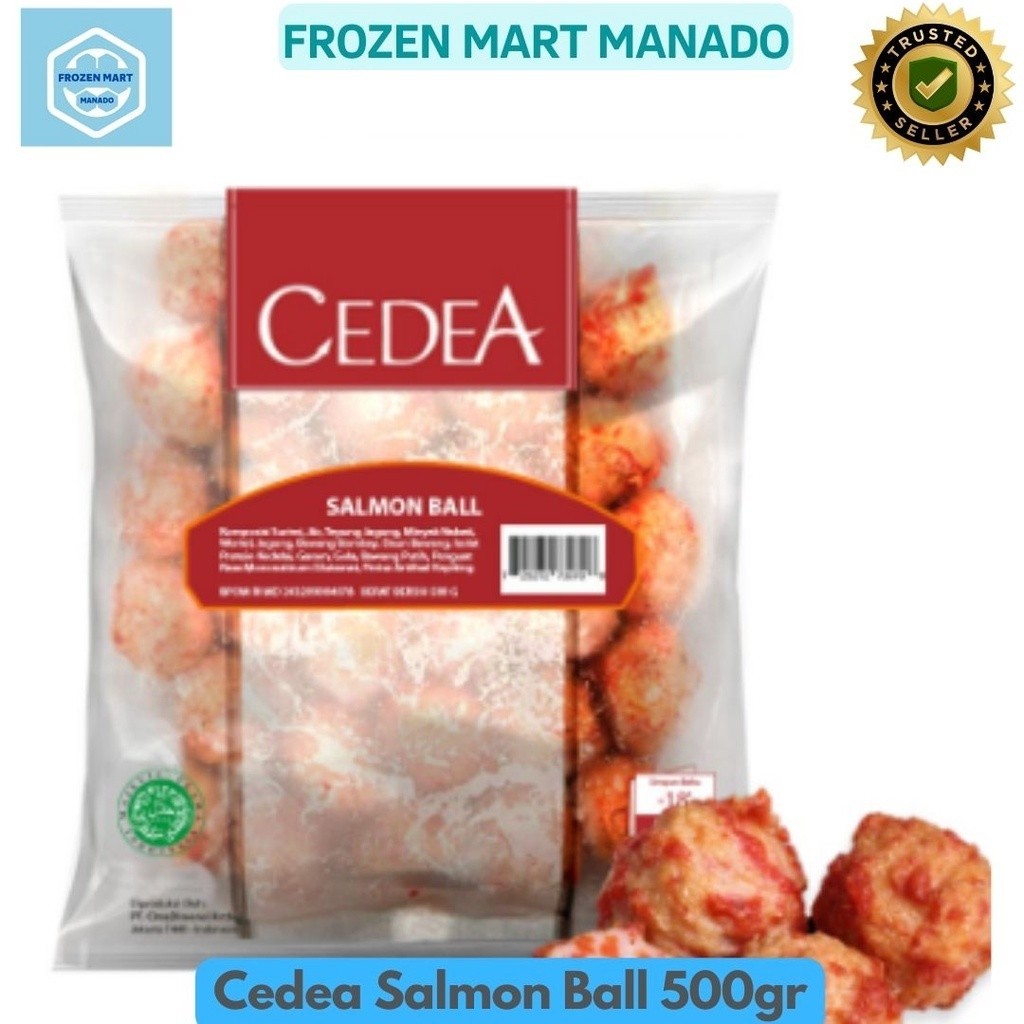 

Cedea Salmon Ball 500gr - Frozen Food Tomohon