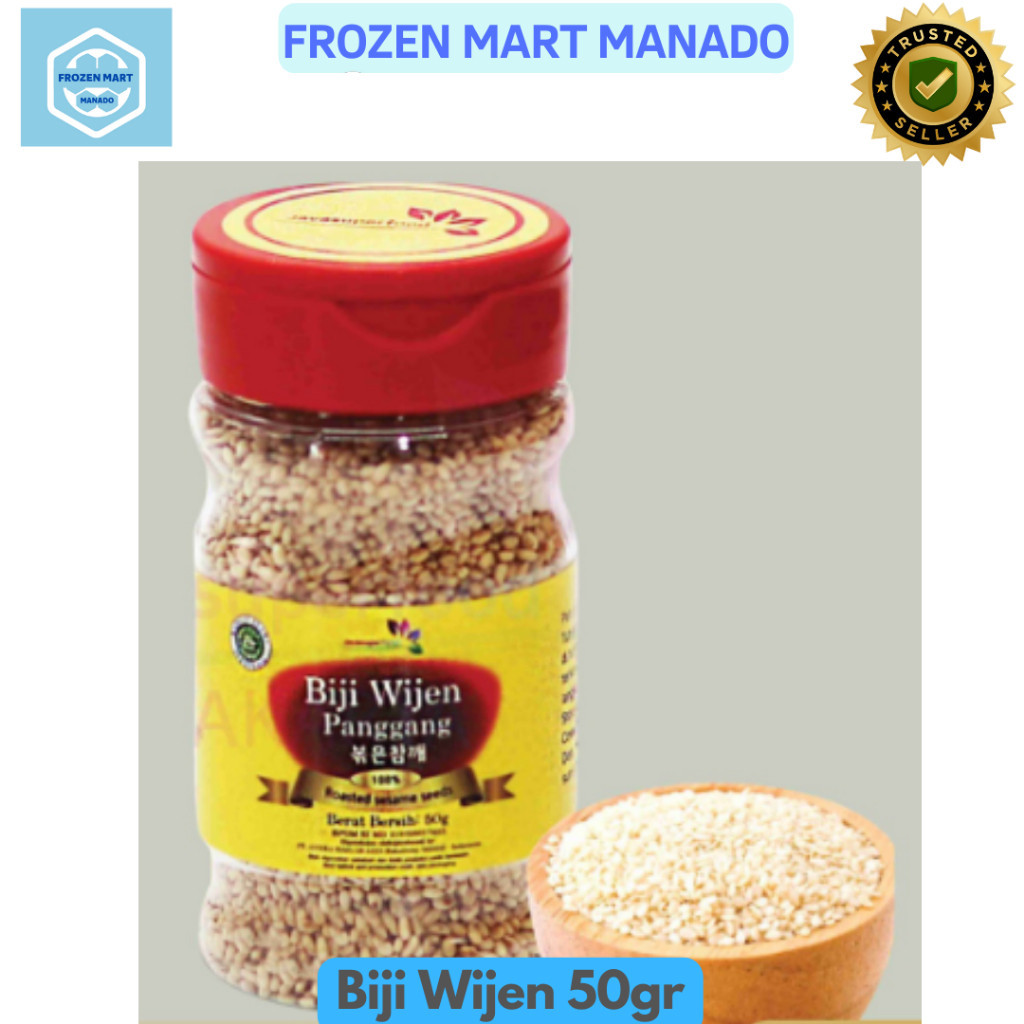 

Biji Wijen 50gr - Frozen Food Tomohon