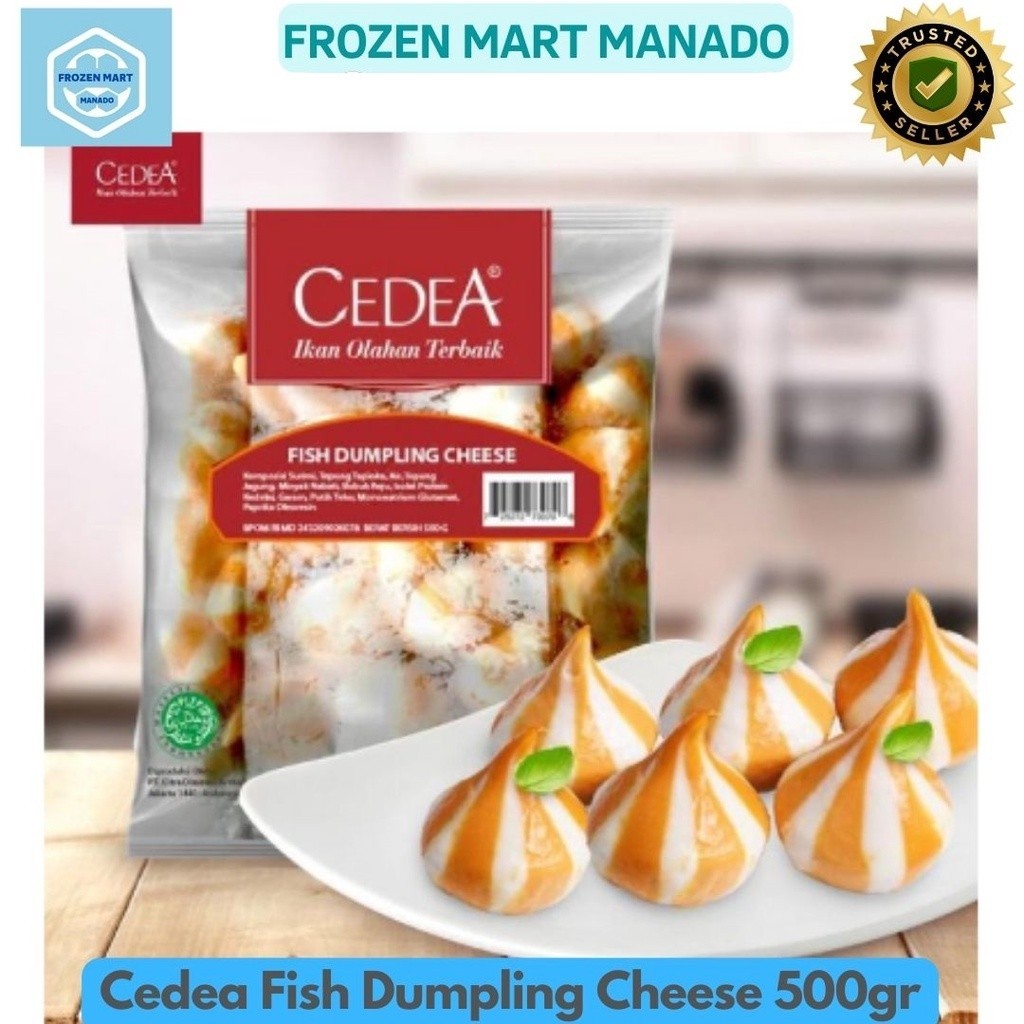 

Cedea Fish Dumpling Cheese 500gr - Frozen Food Tomohon