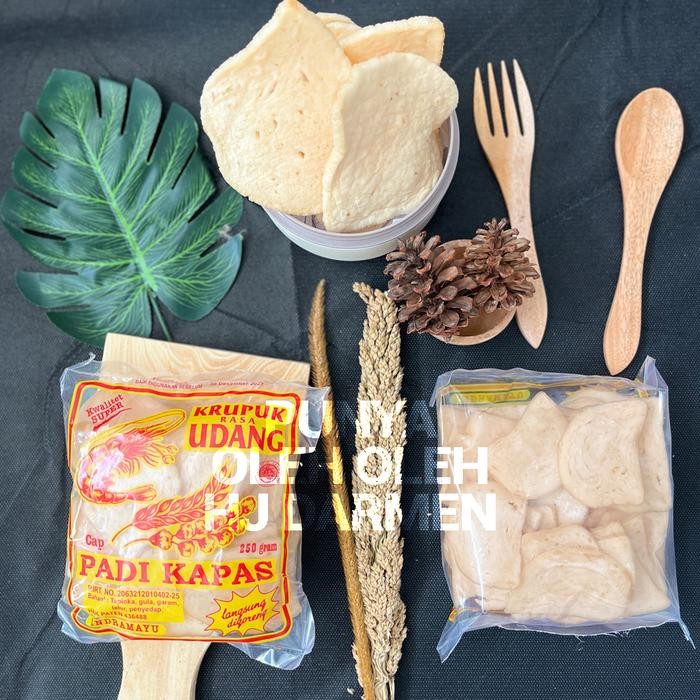 

Kerupuk Udang Padi Kapas Super 250gr ASLI INDRAMAYU New