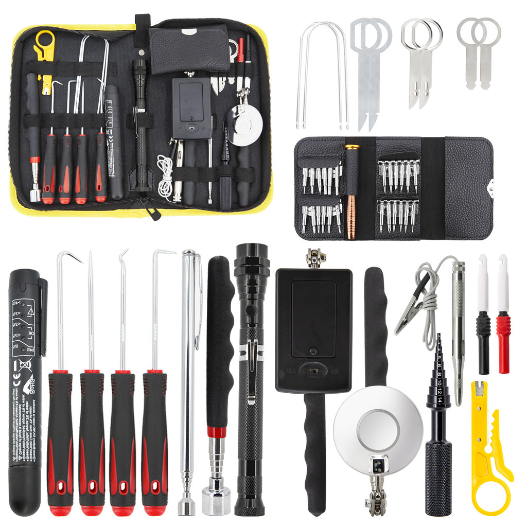 Alat Pickup Teleskopik Magnetik Tongkat Pick Up Fleksibel Dapat Disesuaikan 360 Cermin Inspeksi Sent