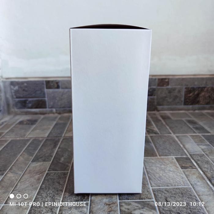 

Dos Dus Box Tumbler Tinggi Packaging Kotak Kardus Gift Putih s Bungkus Kado