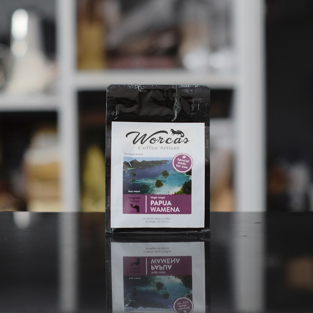 

PROMO WORCAS Kopi Arabika Papua Wamena 100 Gram - Medium Roast
