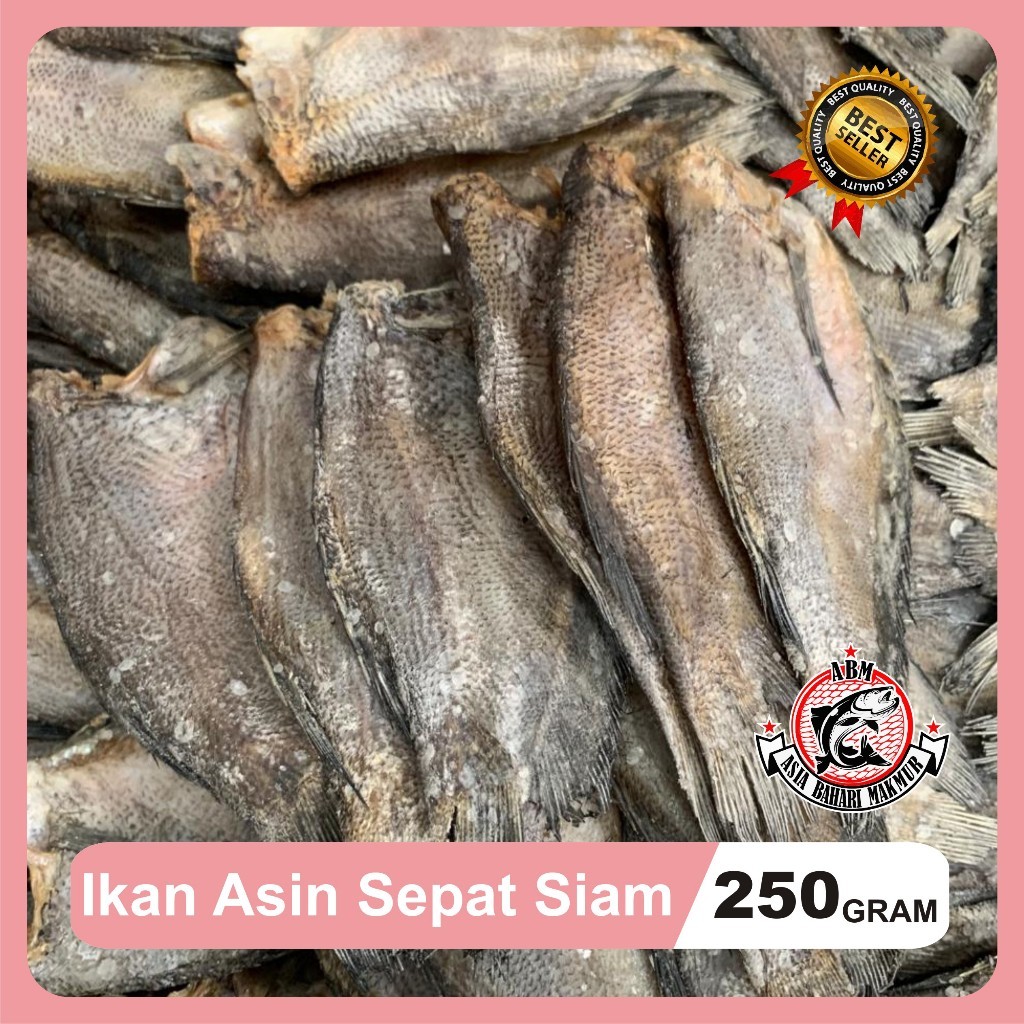 

Terlaris! Ikan Asin Sepat Siam Pum Gurami Sedang 250 gr