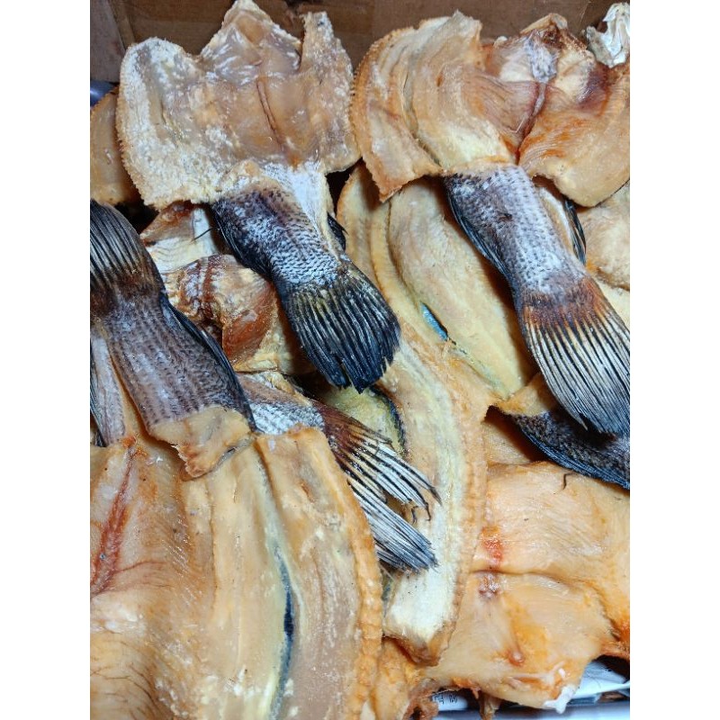 

Terlaris! ikan asin gabus 250gr