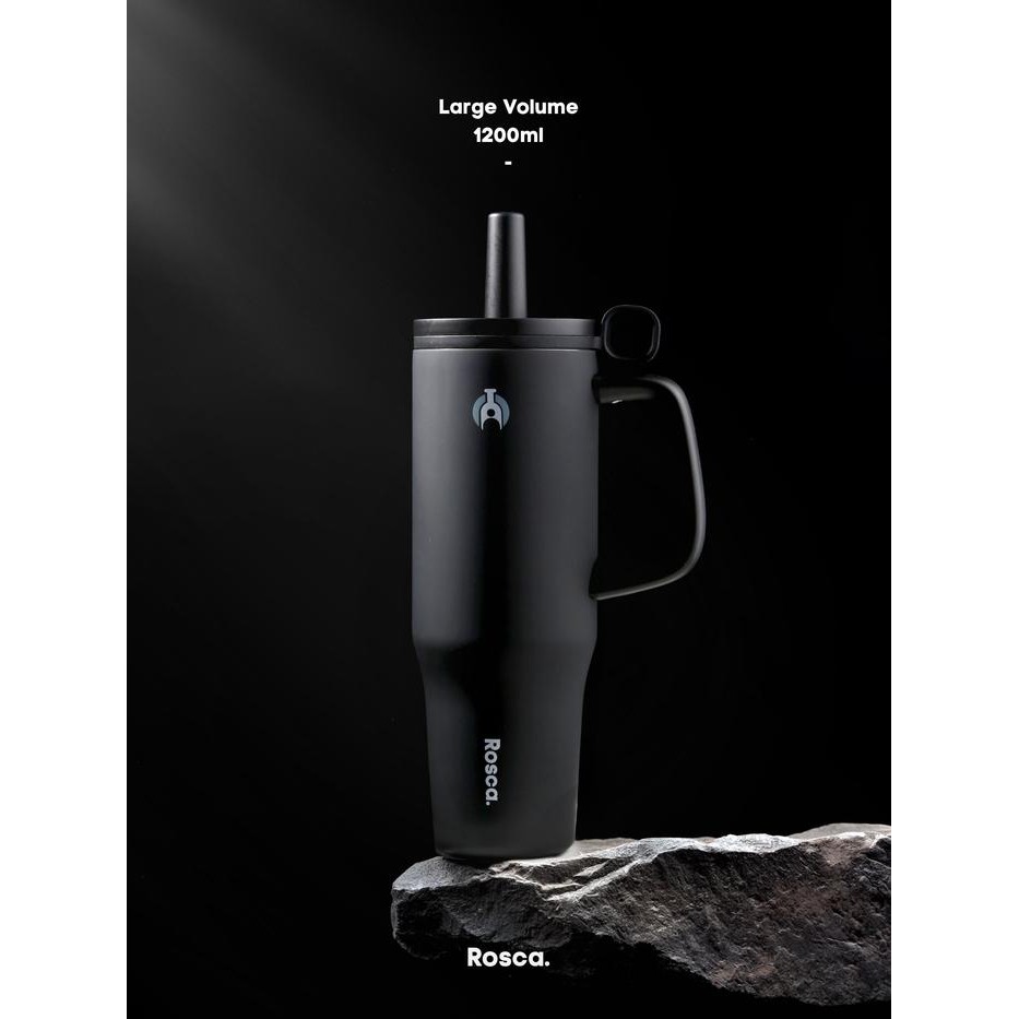 Rosca Jumbojug Tumbler Stainless 1.2 Liter Botol Minum 1200Ml Tahan Panas / Dingin Portable