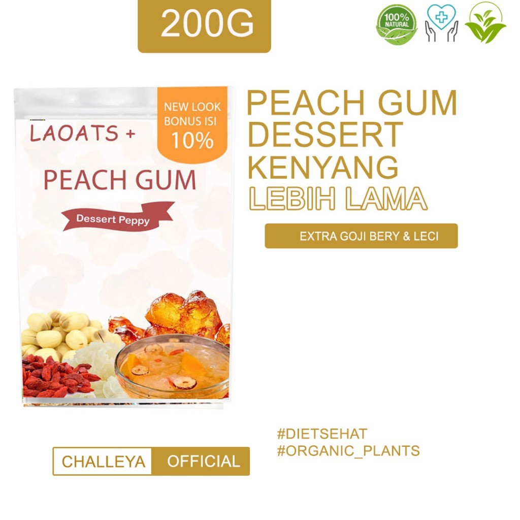 

Terlaris! Peach Gum Minuman Badan Penurun Berat Badan Sarapan Makanan Sehat Laoats