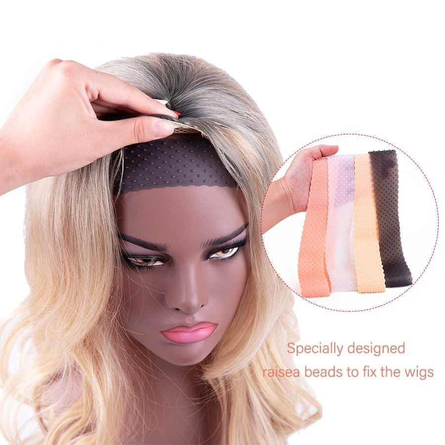 KARET WIG SILIKON GRIP HEADBAND PENAHAN RAMBUT PALSU SILIKON KAWI