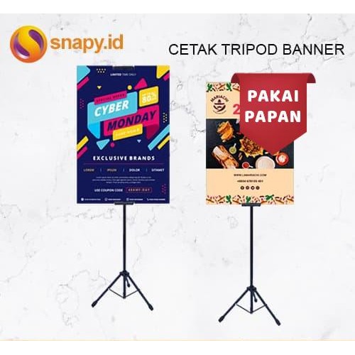 

Cetak Tripod Banner Stand Banner