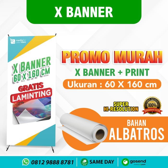 

Promo X Banner 60 X 160 Cm Albatros Terlaris