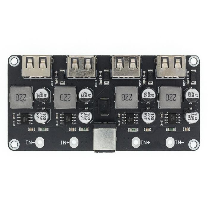 Terlaris Module Step Down Fast Charging 4 Channel Usb Qc 3.0