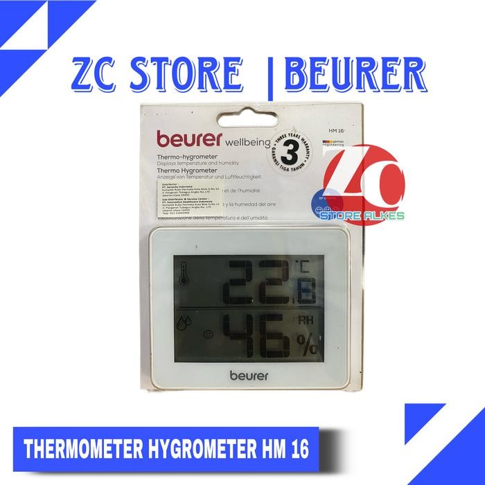 BEURER Thermo Hygrometer Original Beurer HM 16 / Thermohygrometer HM16
