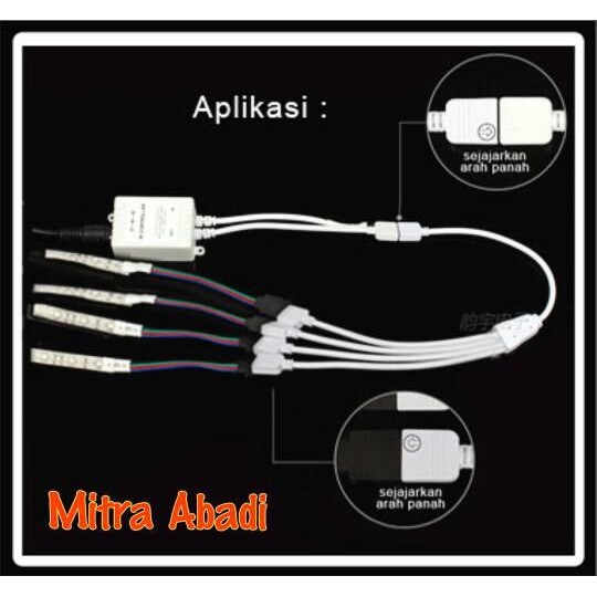 Kabel RGB Cabang 4