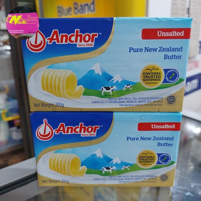 

Barbara.storee butter anchor 227 gram unsalted khusus gojek dan grab