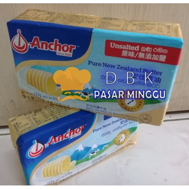 

Barbara.storee anchor butter unsalted 227 gr