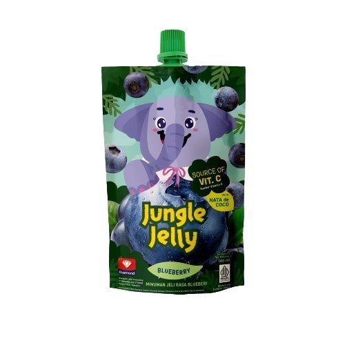 

Diamond Jungle Juice Jelly Blueberry 100 ml