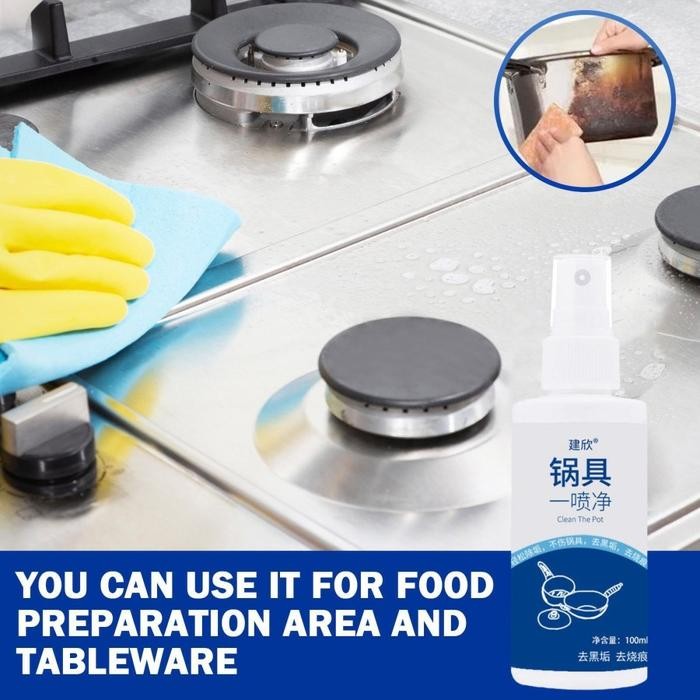 CAIRAN SPRAY PEMBERSIH WAJAN PANCI GOSONG PEMBERSIH NODA KARAT AMPUH