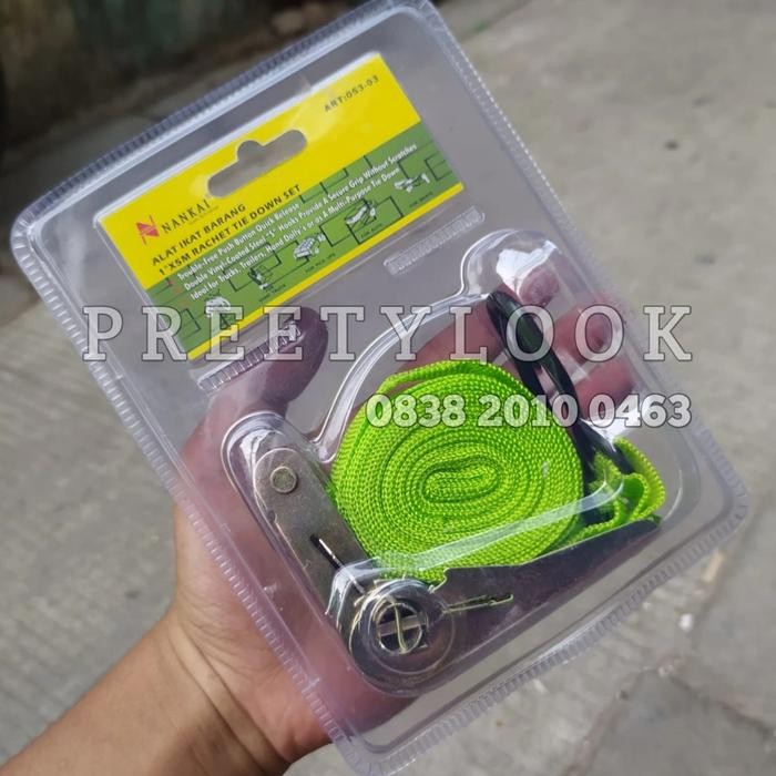 Tali Sabuk Buat Pengikat Barang TrackBelt Lashing Belt 25 Mm X 5 Meter