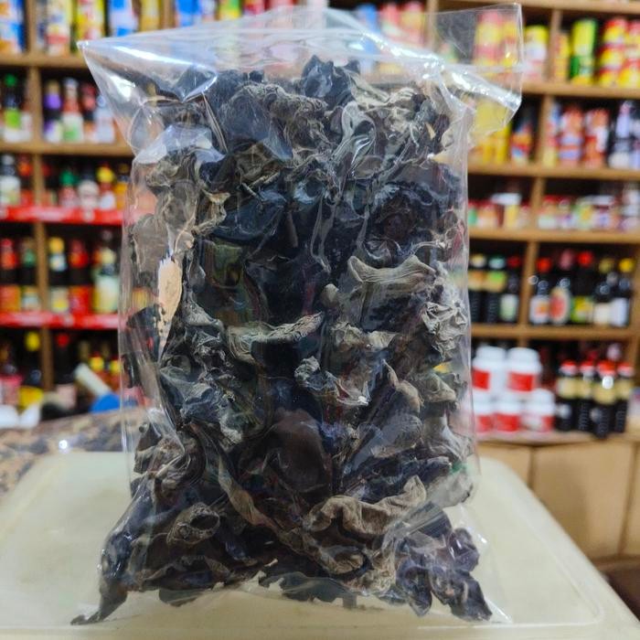 

Jamur Kuping Hitam/ Jamur Lember Hitam/ Bokji Hitam Grade A 100gr