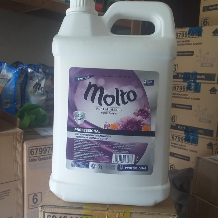 Molto Parfum Laundry 5 Liter Anti Bakteri Grab/Gosend