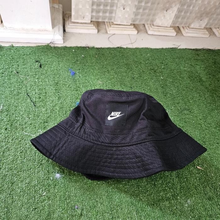 Nike Original Futura Bucket Hat Black Original Bnwt