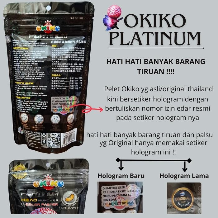 Okiko Platinum Head Huncher Louhan Size S M L XL