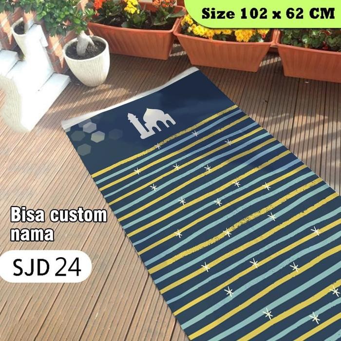 Cetak Sajadah Dewasa Custom Printing Cordova Nama Hadiah Kado (C)