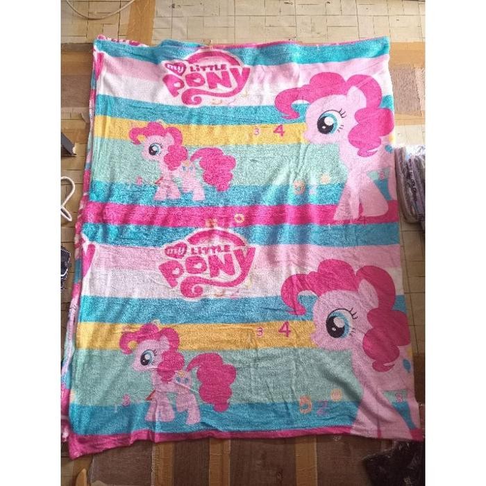 Selimut Bulu Tidur Anak Karakter Frozen Super Lembut Uk 125X180
