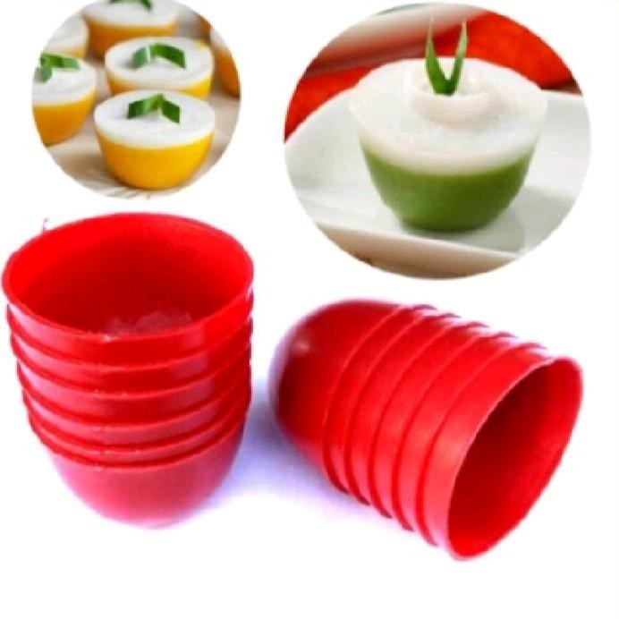 144 PCS Cetakan Kue Apem kecil / Cetakan cucing Plastik