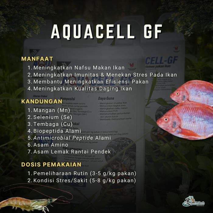 Aquacell-GF 1 KG - Suplemen Pakan Ikan
