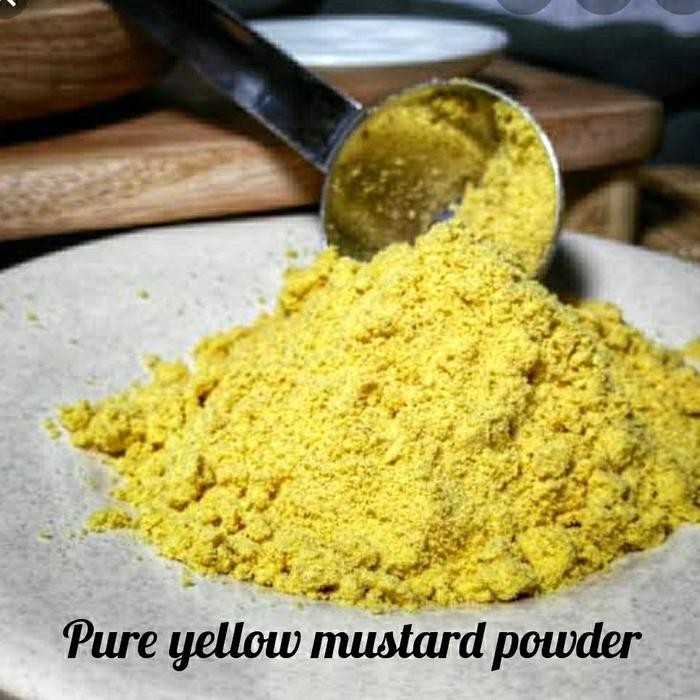 

SALE !!! YELLOW MUSTARD FLOUR - 500 GRAM/ MUSTARD BUBUK READYY