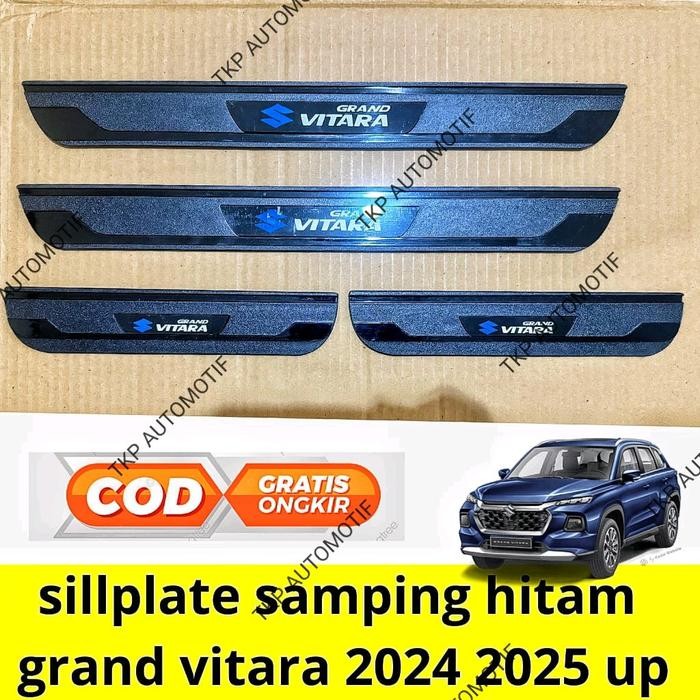 sillplate samping suzuki Grand Vitara 2024 2025 2026 hitam