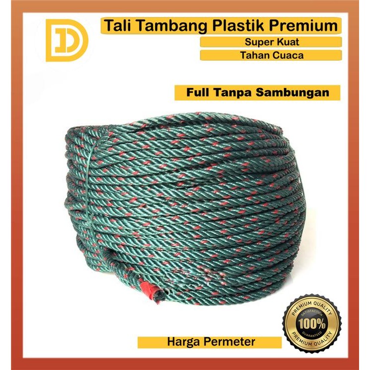 PREMIUM Tali Tambang Besar Sedang Kecil Tambang Plastik Kuat Tahan Cuaca Murah