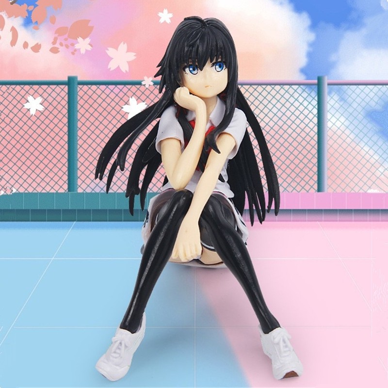 12Cm Anime My Teen Romantic Comedy Figure Yukinoshita Yukino Action Figure Pvc Model Toys Doll