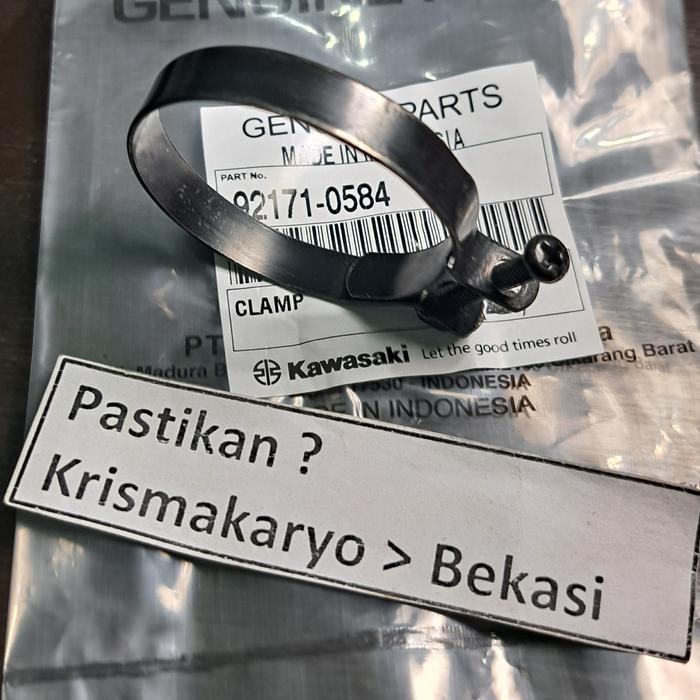 SALE KLEM KARBU R NINJA SS 150 ORI CLAMP FILTER