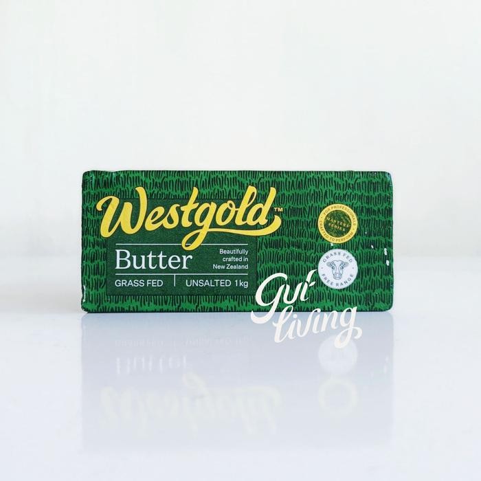 

Butter Westgold Halal Mentega Grassfed New Zealand Salted Unsalted - Unsalted 1kg