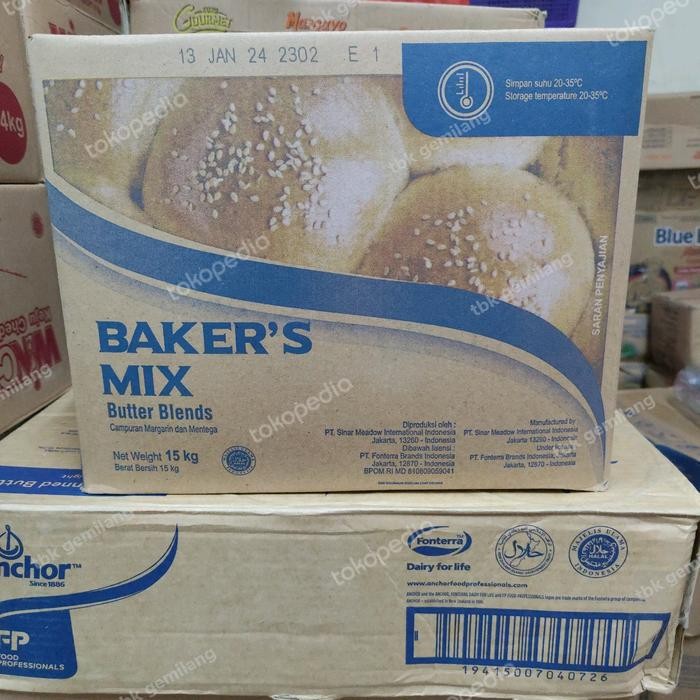 

Anchor bakers mix 15g butter blends