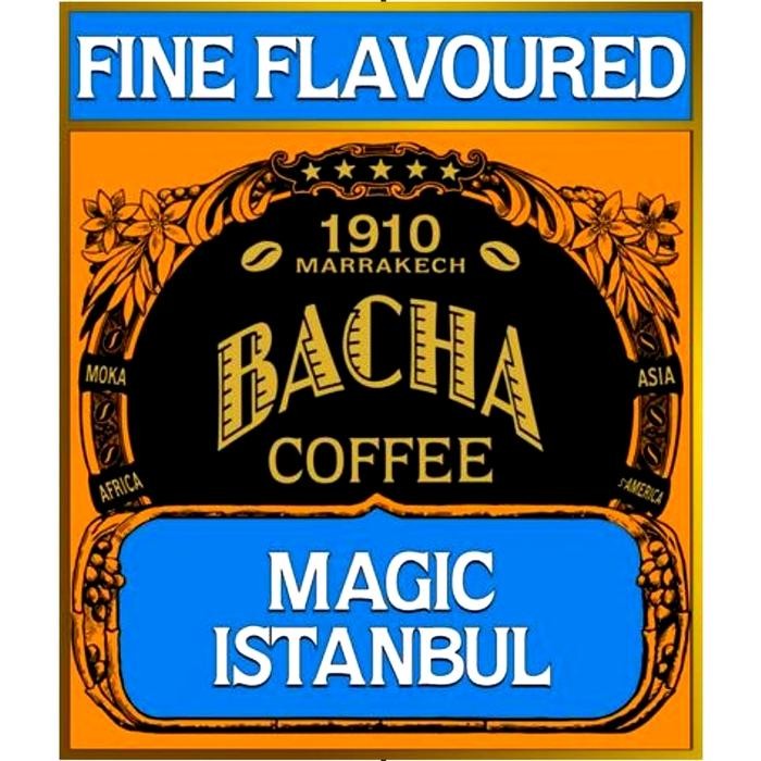 

BACHA COFFEE 1910 MARRAKECH MAGIC ISTANBUL FINE FLAVOURED 100 % ARABICA