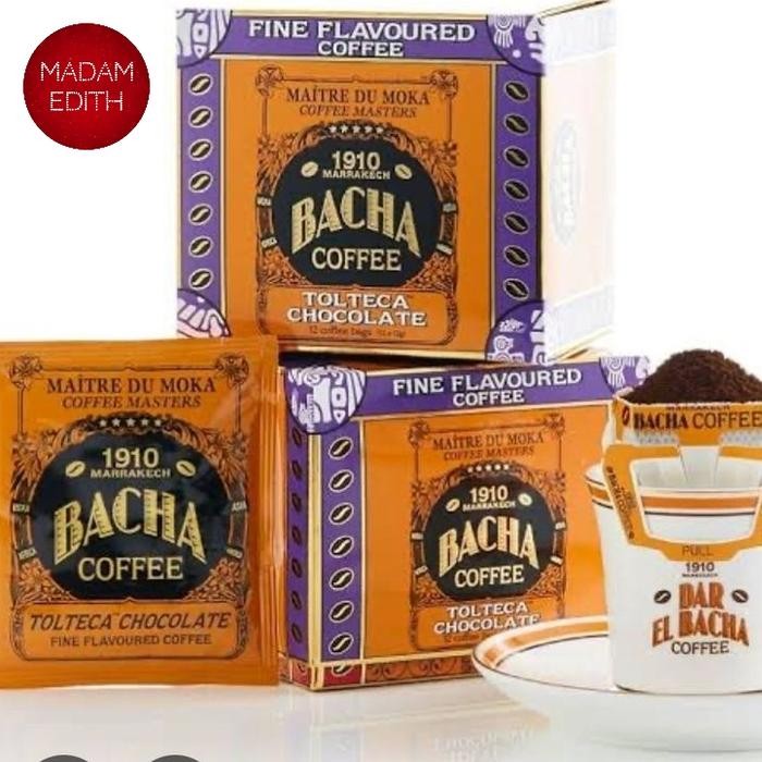 

Tolteca Chocolate kopi bacha coffee marrakech fine flavoured collection box