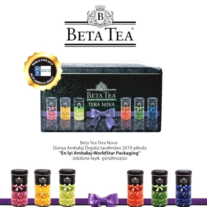 

TEA GIFT SET BETATEA COLLECTION METAL BOX675 G 6 TINS x 20 G