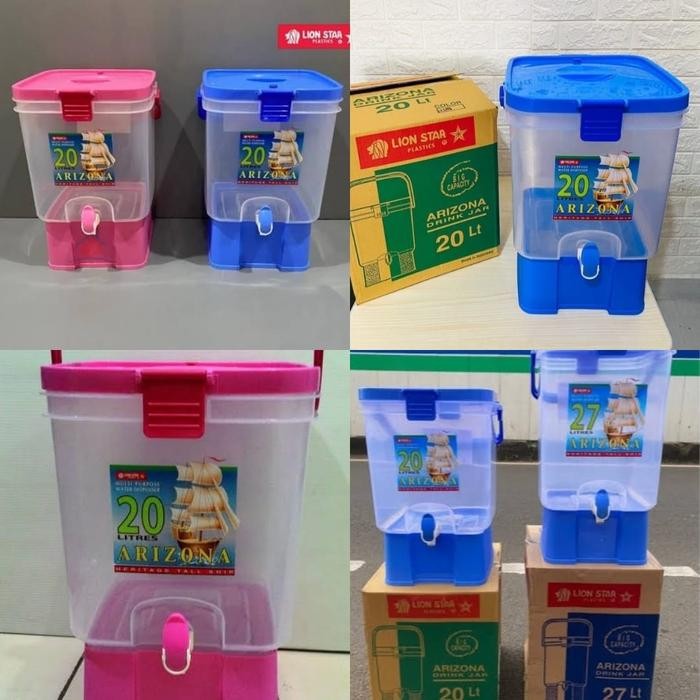 

arizona drink jar dispenser es kapasitas 20 liter lion star