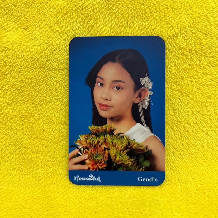 Photocard Jkt48 Gendis Flowerful Official Best Seller