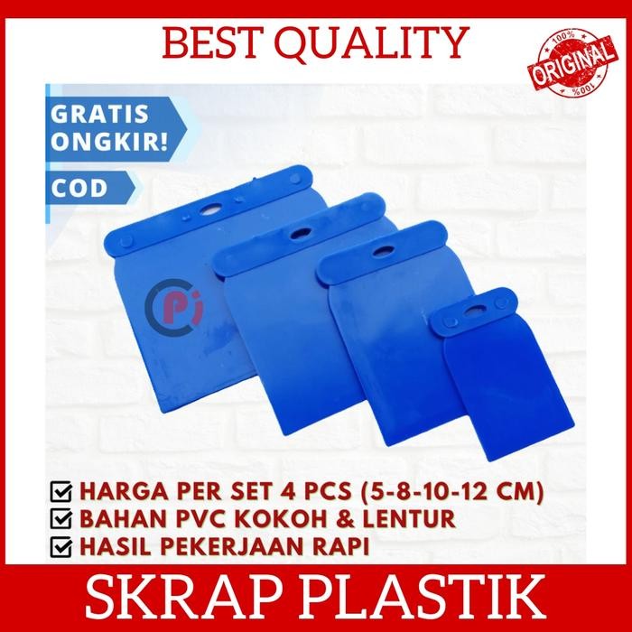 Skrap Plastik Kape Kapi Sekrap Dempul Tembok Gypsum Grc Dinding